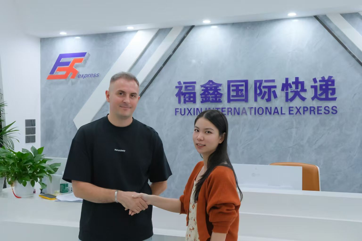 Belgian clients visit